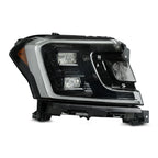 LED Headlight Black Projector Cover for Ford Expedition (2018–2021) RH