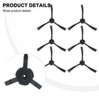 6Pcs Side Brush for Polaris PVCR 0726W 0826 (Robotic Vacuum Cleaner)