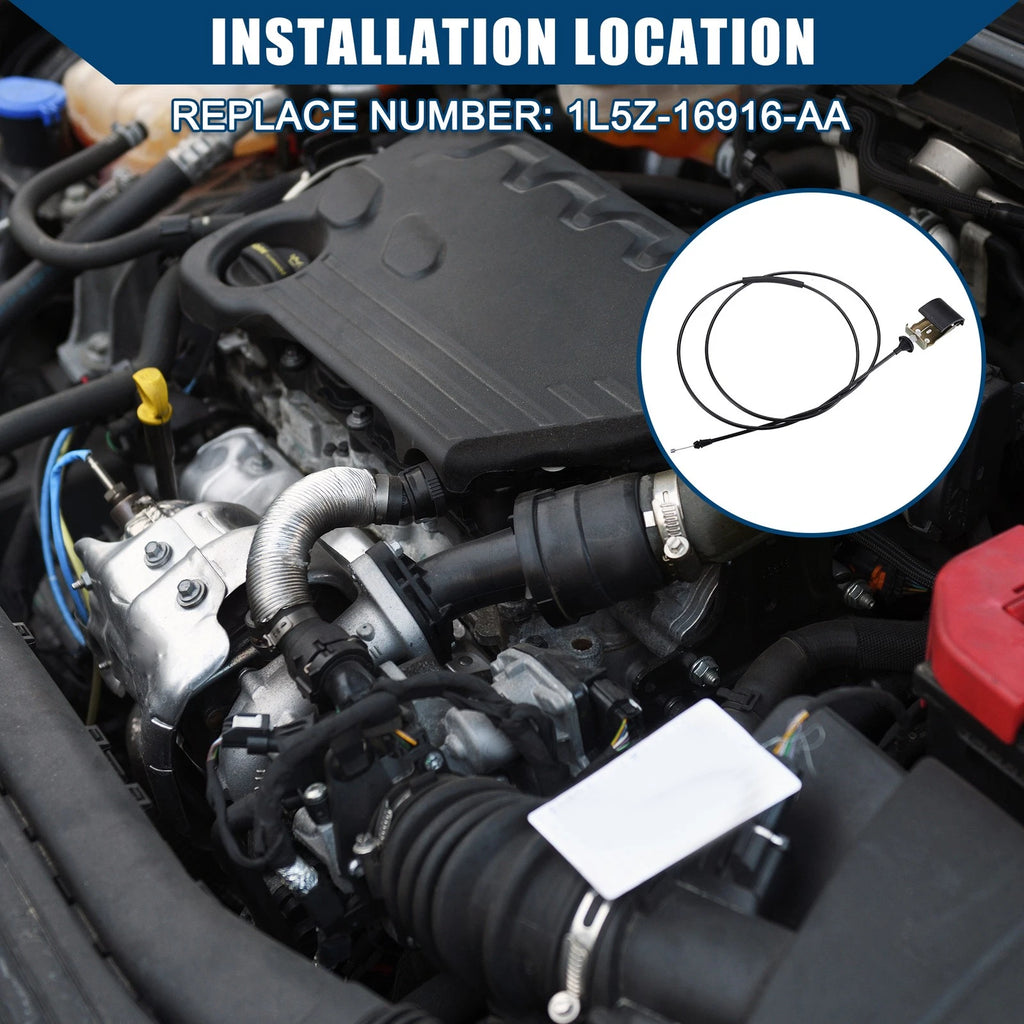 Inner Hood Release Cable for Ford Ranger (1998–2011)