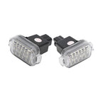 2X White LED License Plate Lamp for Mazda6 Mazda3 Hatchback (2014–2020)