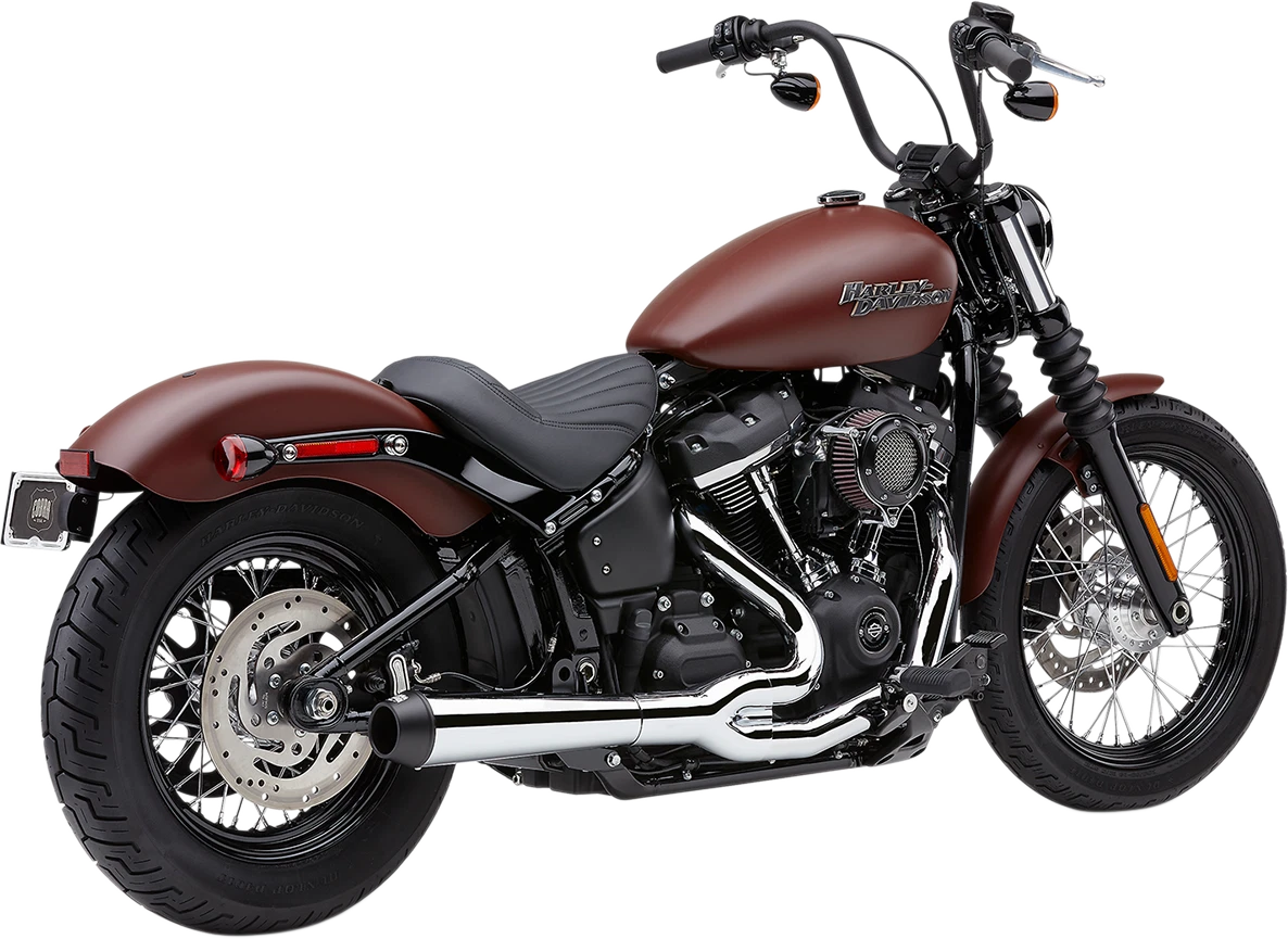 Cobra El Diablo Exhaust Chrome for Harley FLHC/FLSB (2018–2022)