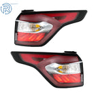Set of 2 Rear Brake Lamps Tail Lights for Ford Escape Kuga (2017–2019)