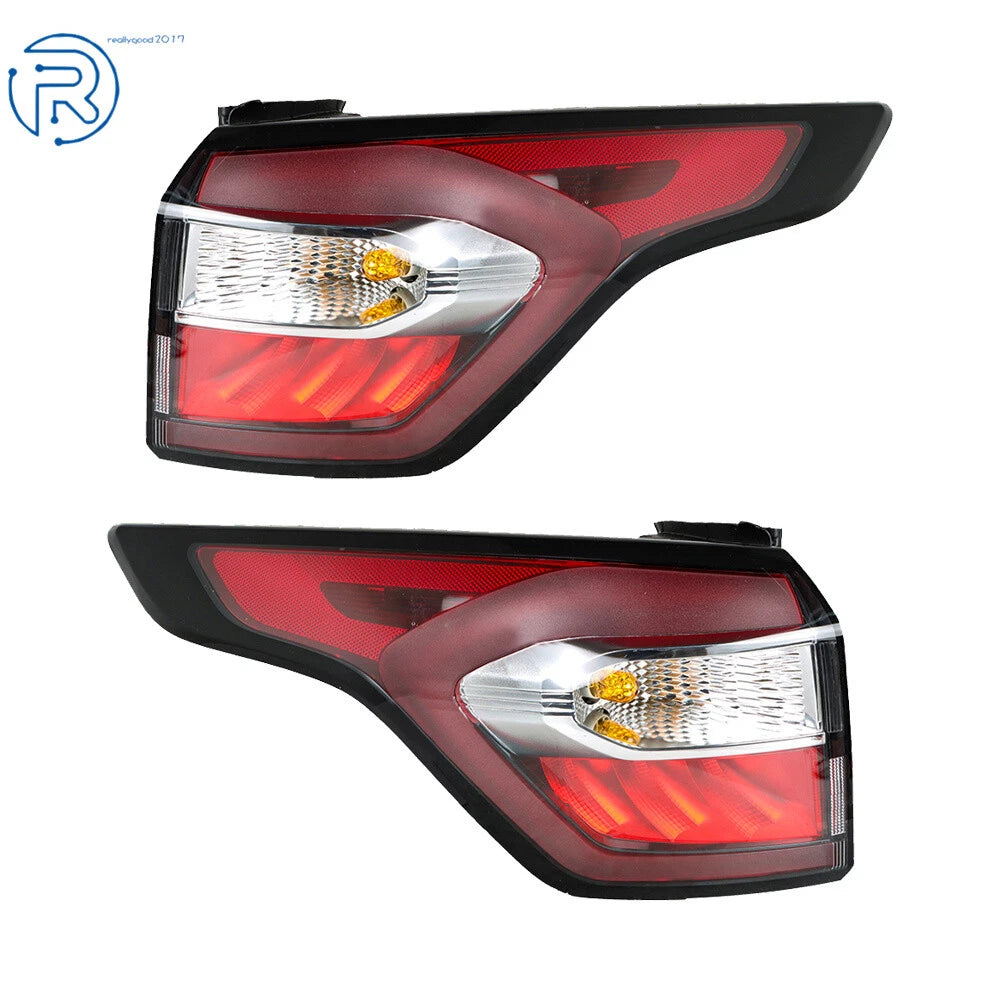 Set of 2 Rear Brake Lamps Tail Lights for Ford Escape Kuga (2017–2019)
