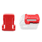 Organizer for 18V Tool Batteries with Belt Clip Holder