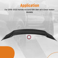 Rear Spoiler Wing for Honda Accord (2018–2022)