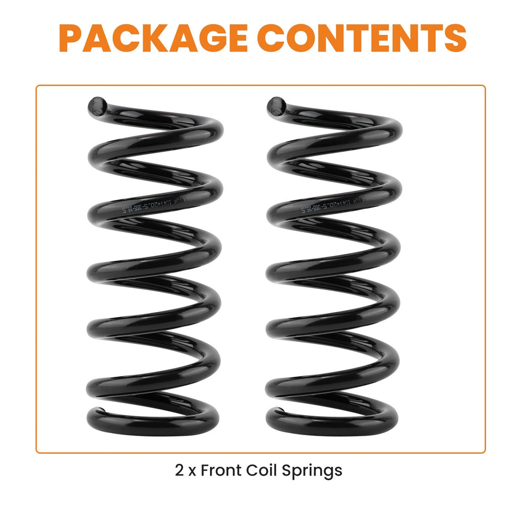 3" Front Drop Coil Springs Lowering Kit for Chevy GMC C1500 2WD (1988–1998)