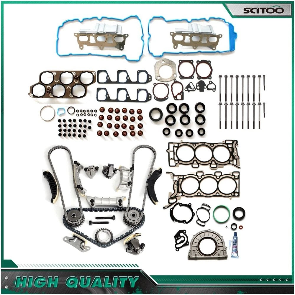 Full Gasket Set with Timing Chain Bolts for Suzuki XL-7 (2007)