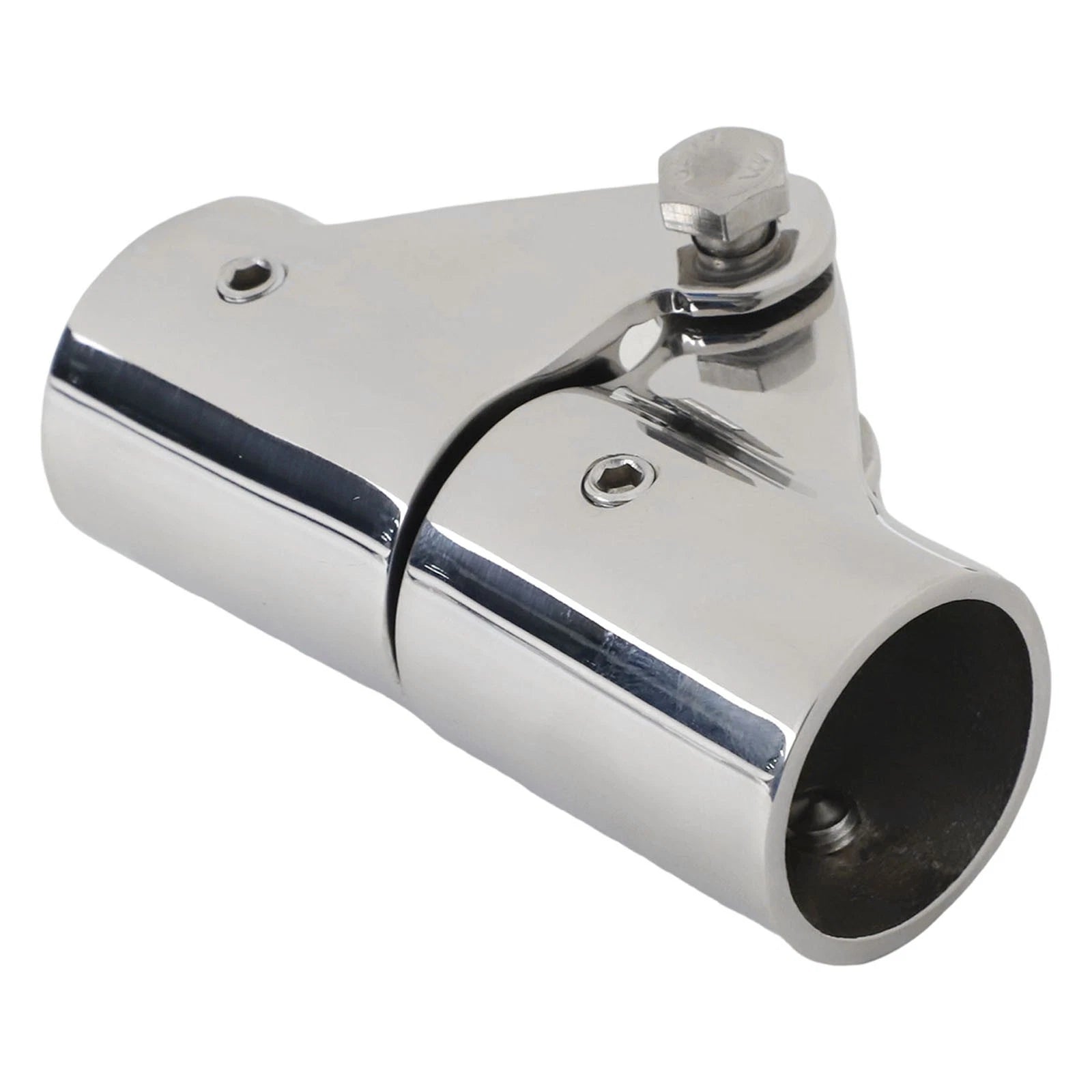 316 Stainless Steel Boat Tube Connector for Boat (Polished Finish)