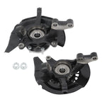 Set of 2 Front Steering Knuckle & Wheel Bearing Hub for Toyota Sienna (2004–2010)