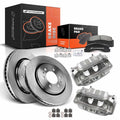 Set of 2 Front Brake Rotors & Pads for Ford F-150 (2012–2016)