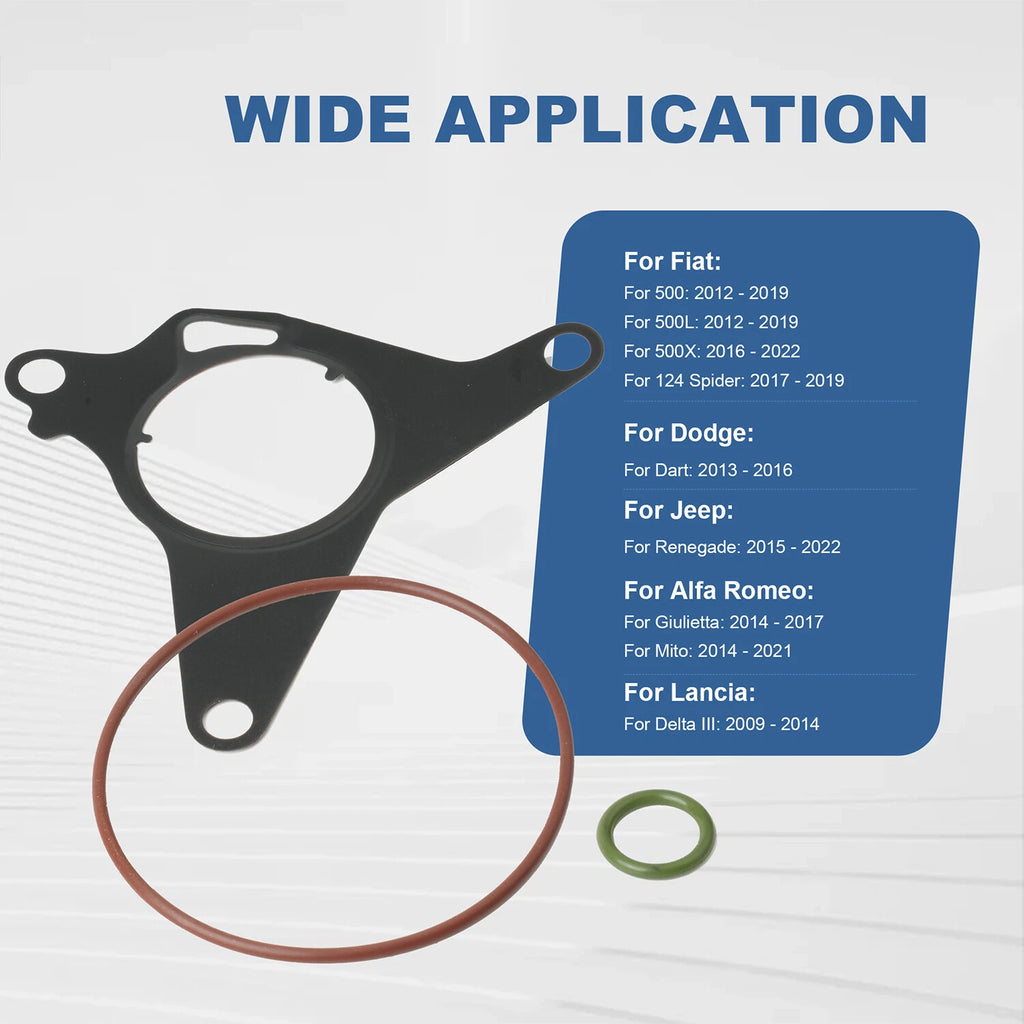 Vacuum Pump Rebuild Seal Kit for Fiat Jeep (68120415AA, 55233645)