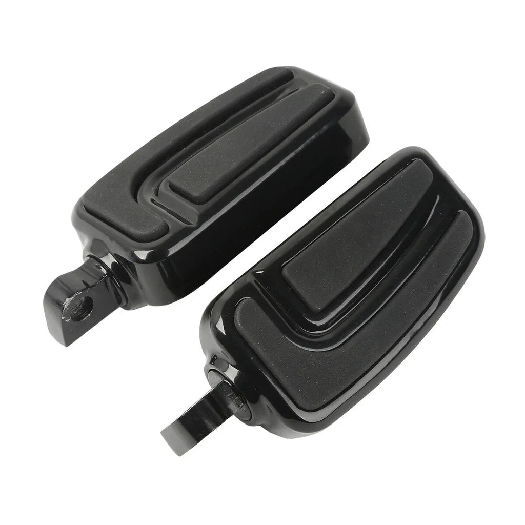 10mm Male Mount Footpegs for Harley Touring Sportster XL883 1200 (2004-2023)