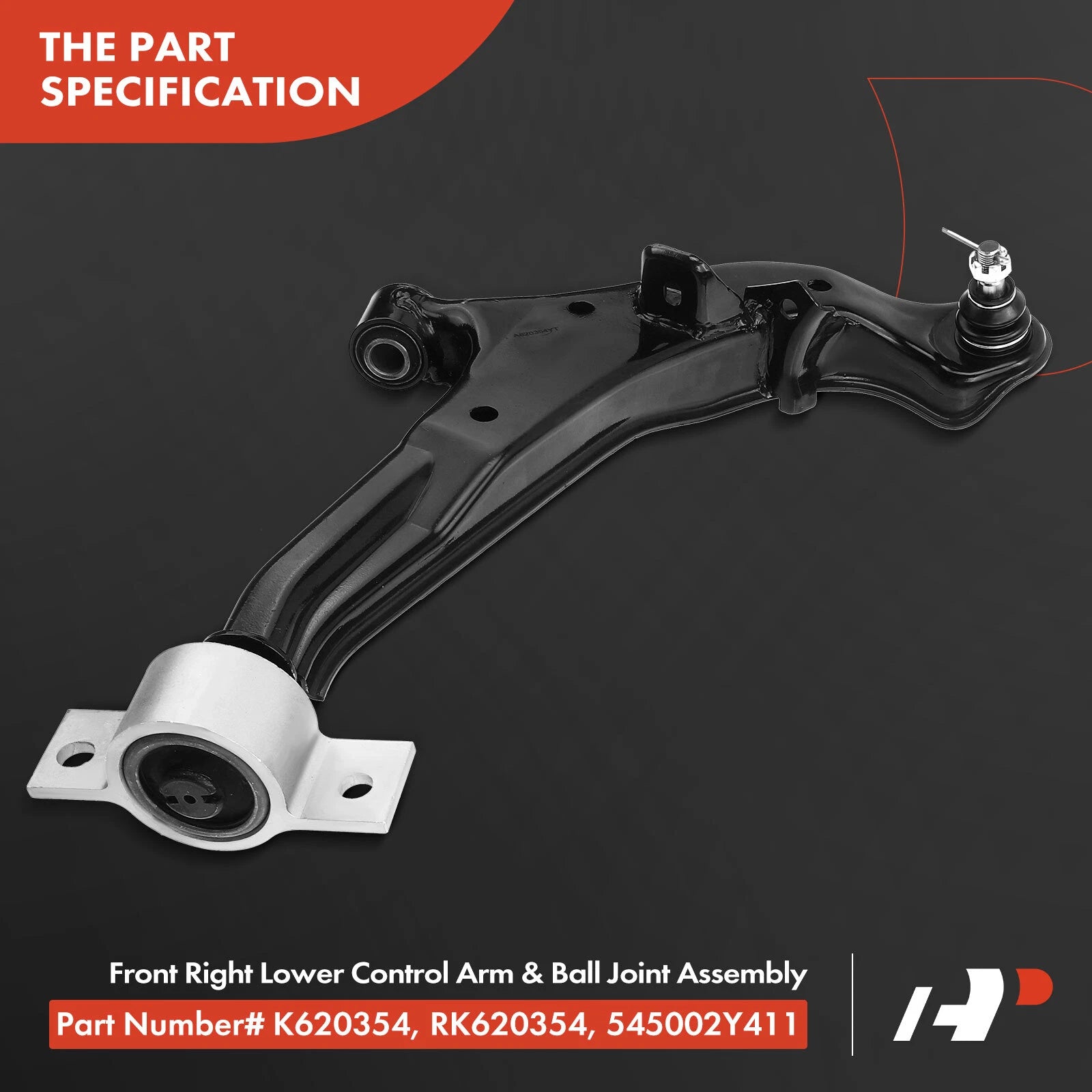 6X Front Control Arm with Ball Joint for Nissan Maxima (2000–2003)
