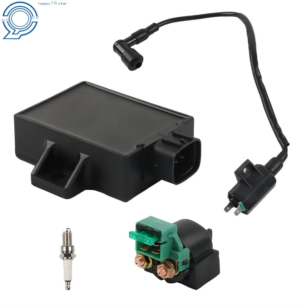 Ignition Coil and Solenoid Relay for Kawasaki Bayou 220 (1996-2002)