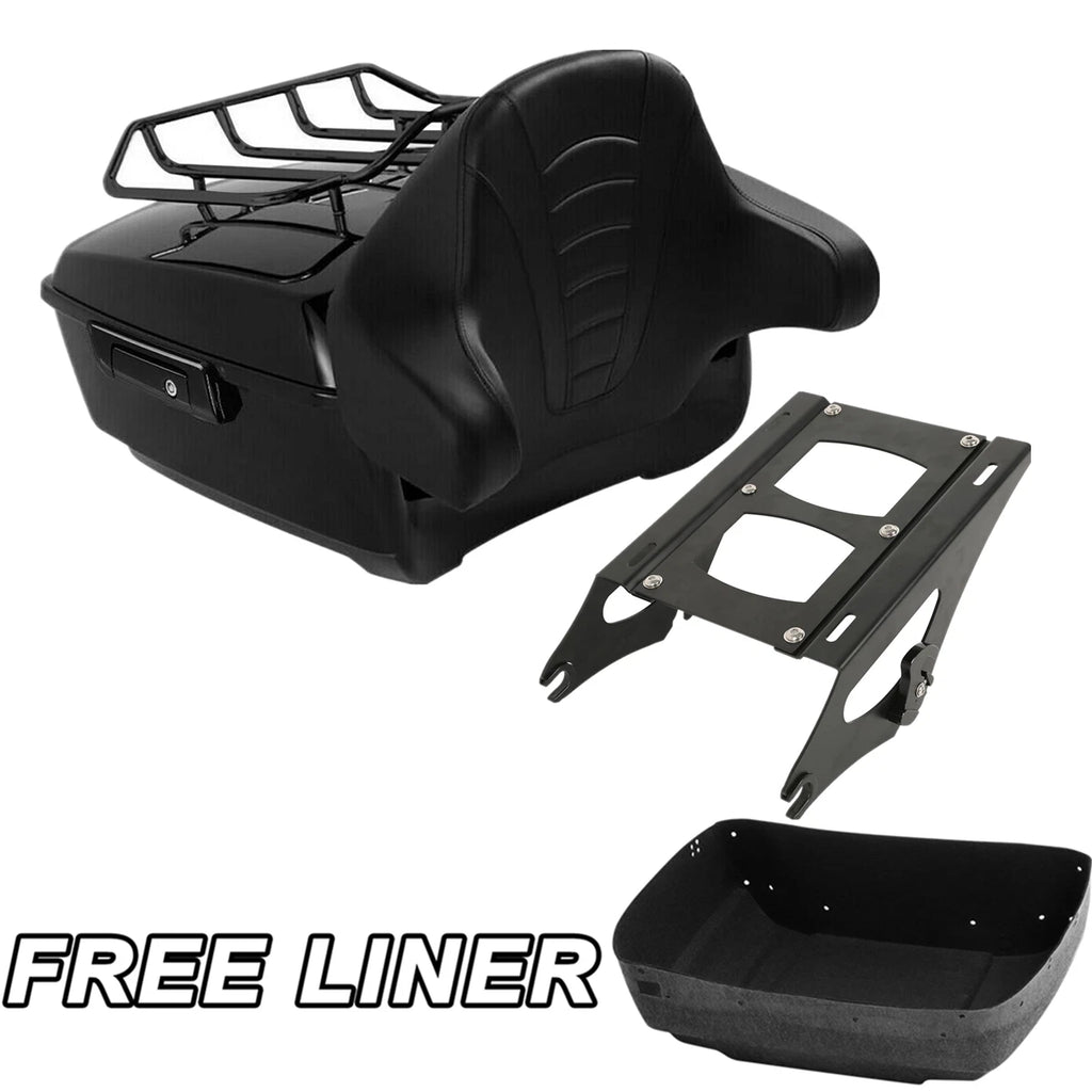 Trunk Backrest Mount Rack for Harley Street Glide (2014–2025)