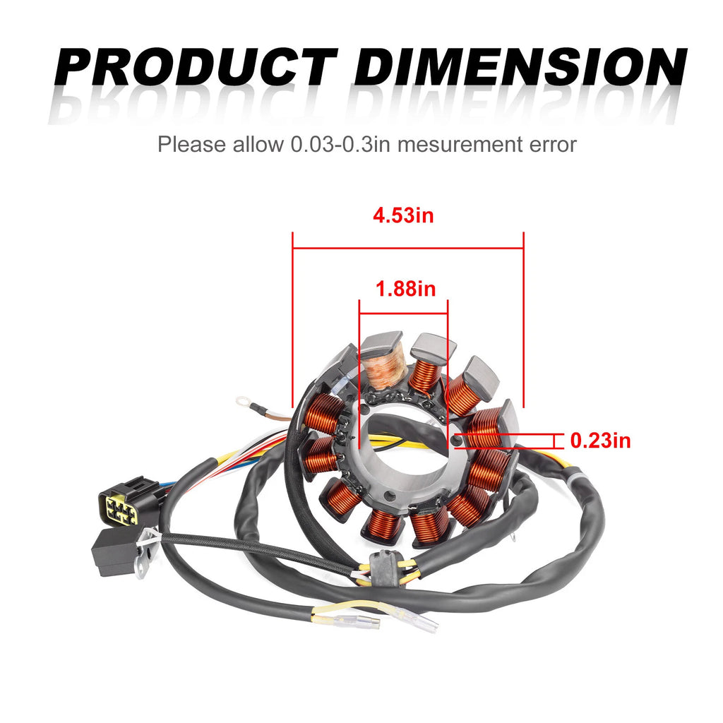 Stator Magneto for Polaris Magnum 500 (2002) 3087168 S#02-02358+
