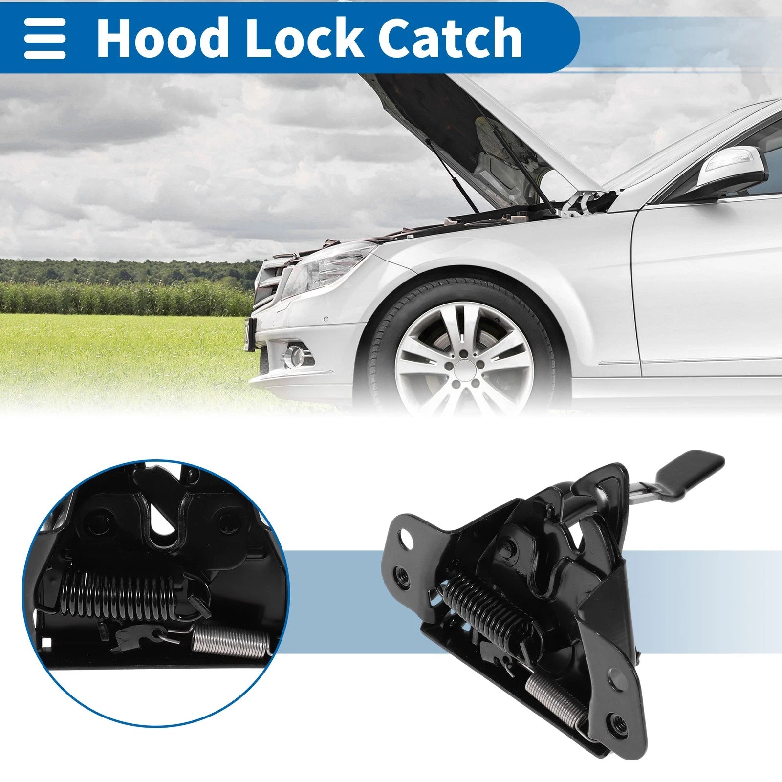 Hood Latch Assembly for Hyundai Elantra (2011–2016) No. 811303X000