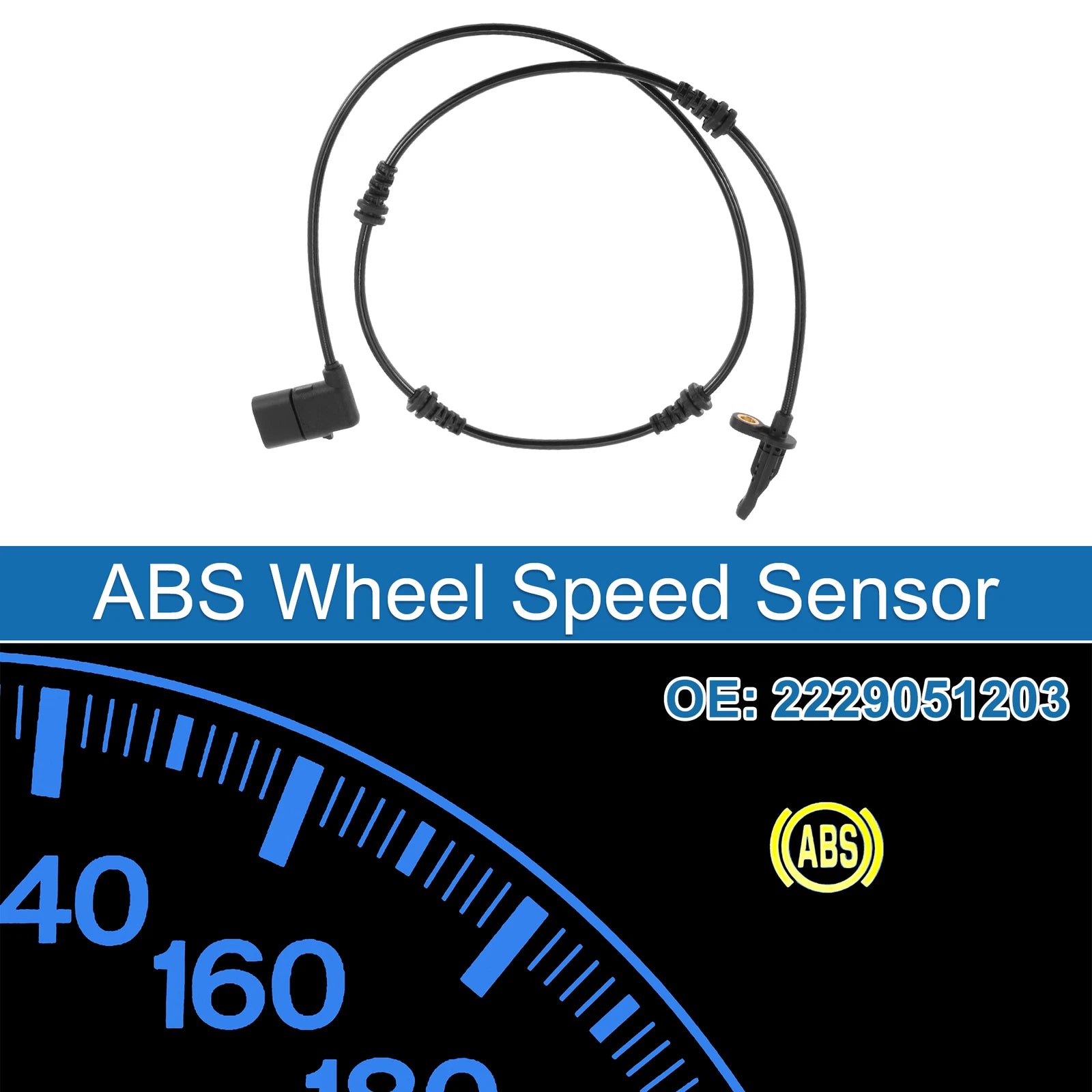 ABS Wheel Speed Sensor No. 2229051203 for Mercedes-Benz S65 (2007–2013)