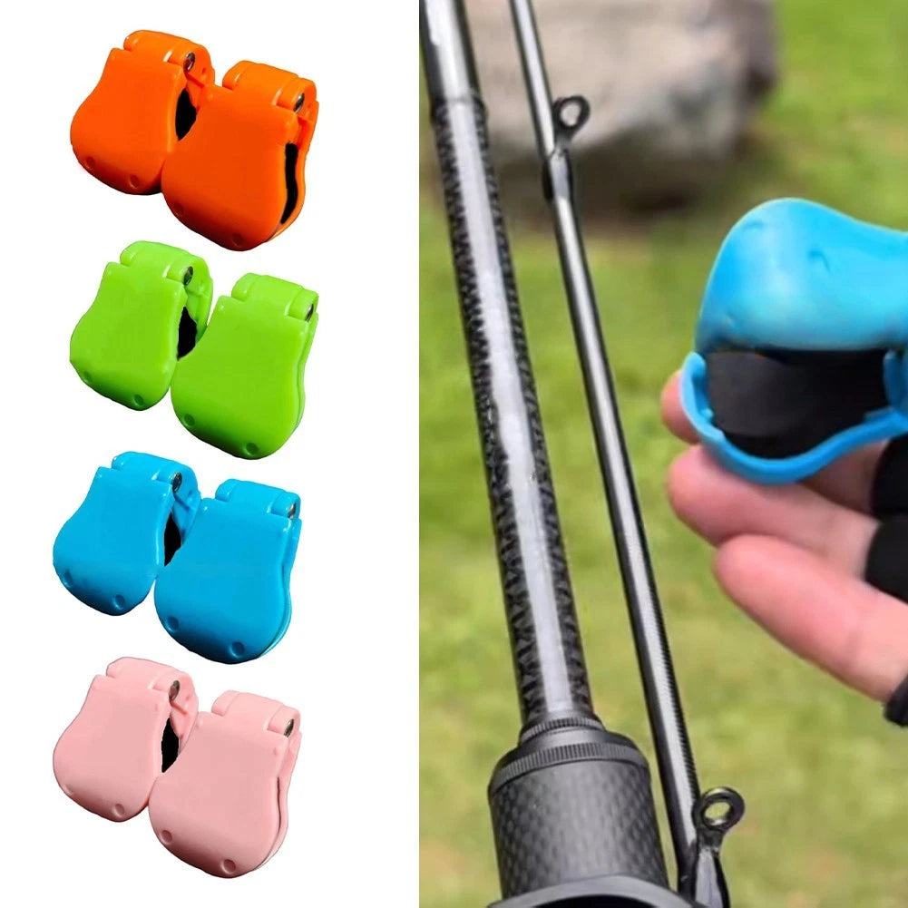 Fishing Rod Holder Clip Set of 2 with Memory Foam for Shock Absorption