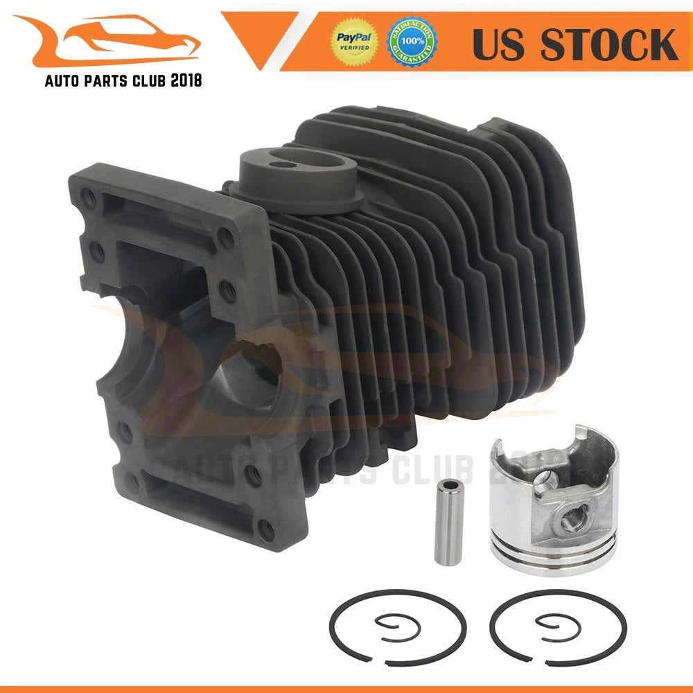 Cylinder Head Rings & Pin Piston Kit Clips for Stihl 017 MS170 (1999–2005)