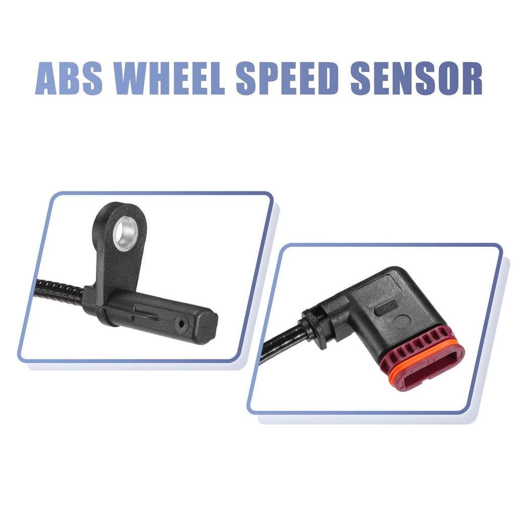 ABS Sensor Set of 2 for Mercedes C-Class W204 S204 (2045400317)