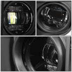 LED Projector Fog Lights for Toyota Tundra (2014–2021) - Clear Lens, Switch, Bezels