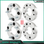 Set of 4 Wheel Adapters 1" 4x4.5 to 5x4.5 for Nissan Sentra 240SX Cube