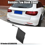 Tow Eye Hook Cover Cap for Mercedes-Benz GLC 300 (2016–2023) Black