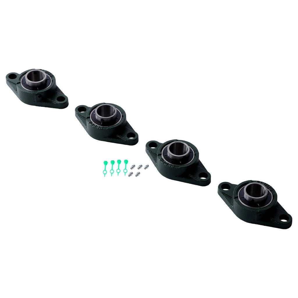 Set of 4 Self Alignment Pillow Block Bearings