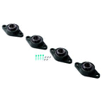 Set of 4 Self Alignment Pillow Block Bearings