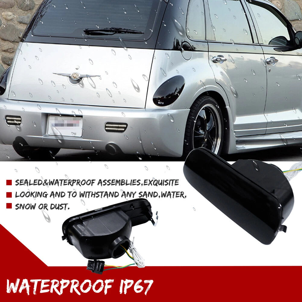 Smoked Lens Rear Backup Reverse Tail Brake Light for Chrysler PT Cruiser (2006–2010)
