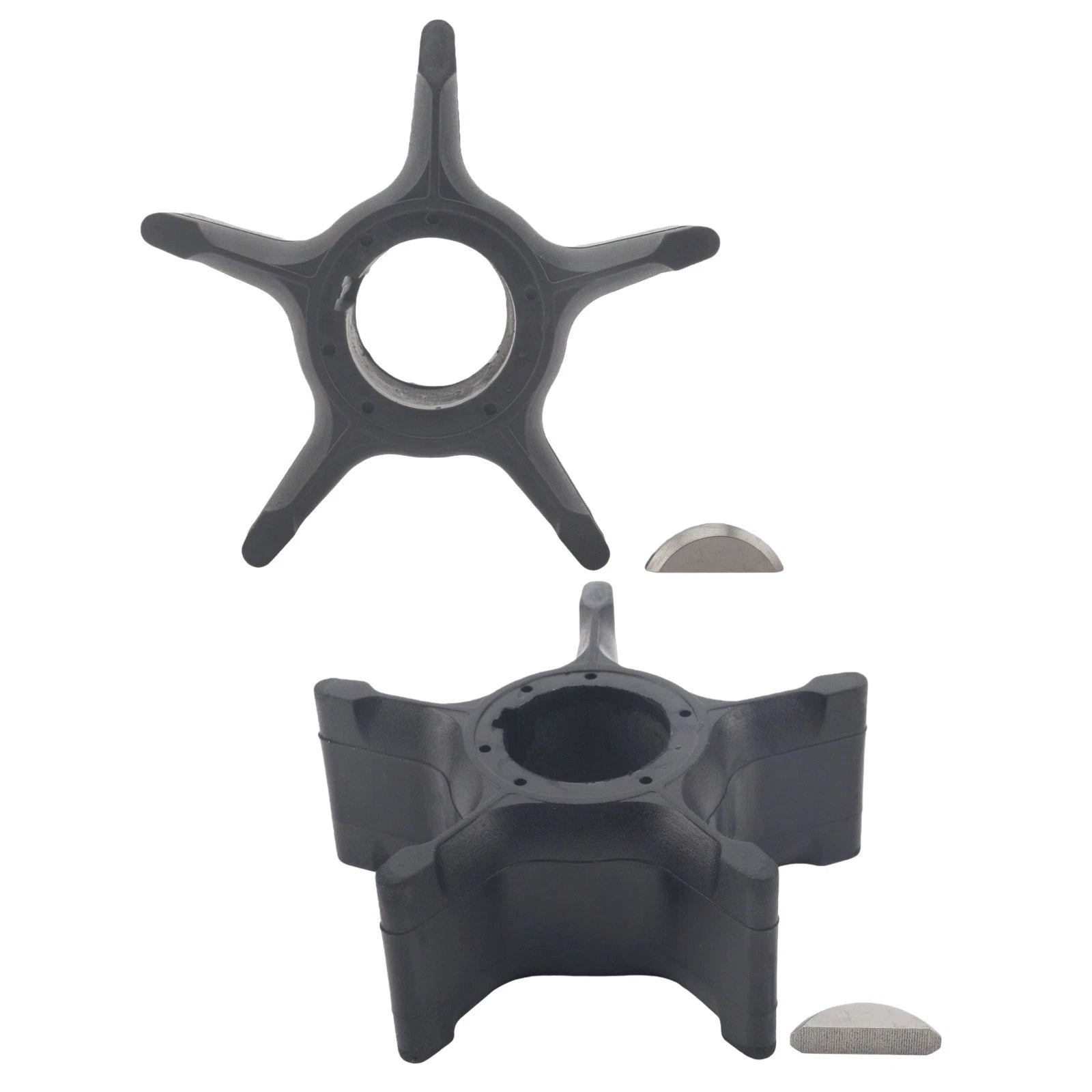 Water Pump Impeller & Key for Suzuki Outboard 90-200 HP (17461-90J00)