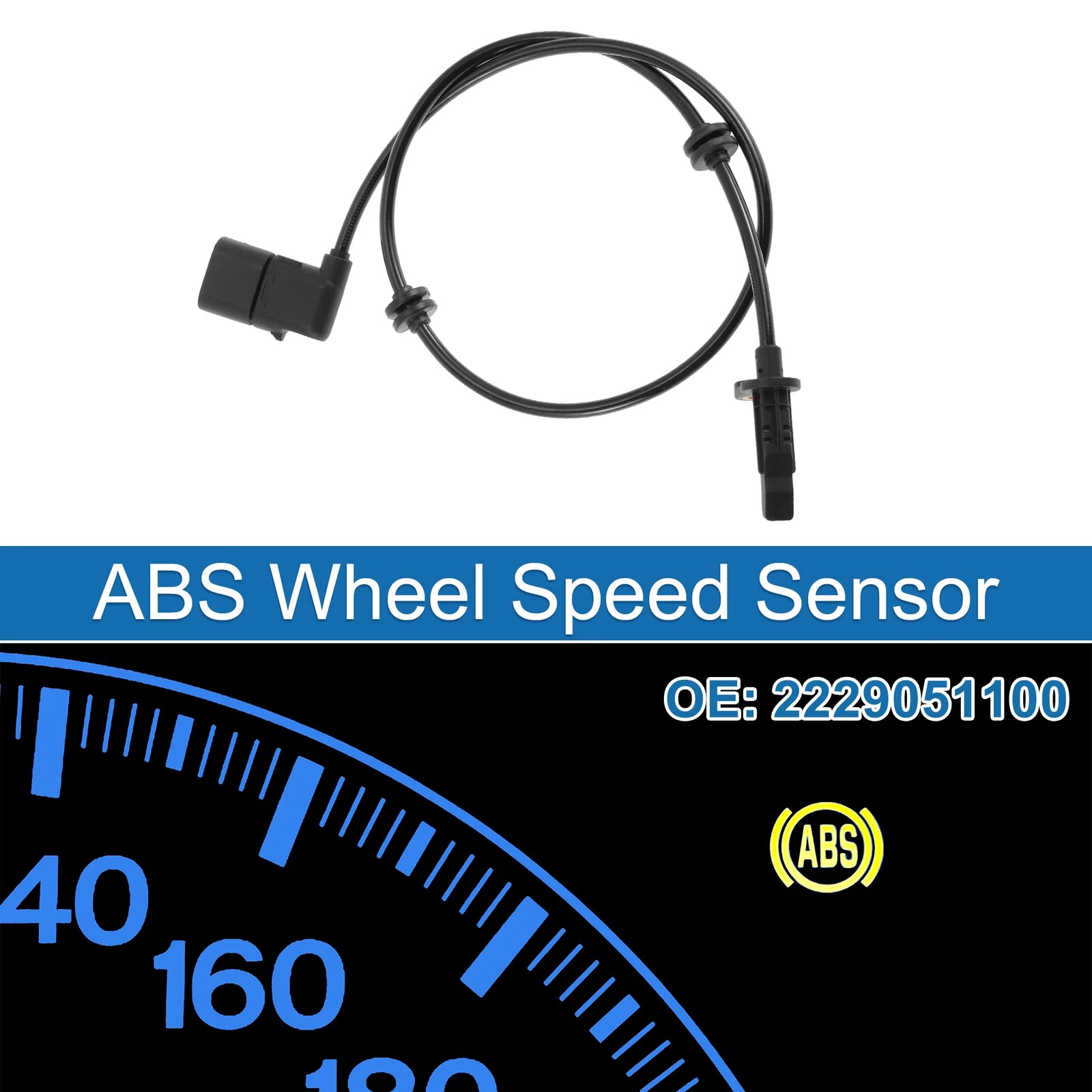 ABS Wheel Speed Sensor No. 2229051100 for Mercedes-Benz S65 (2007–2013)