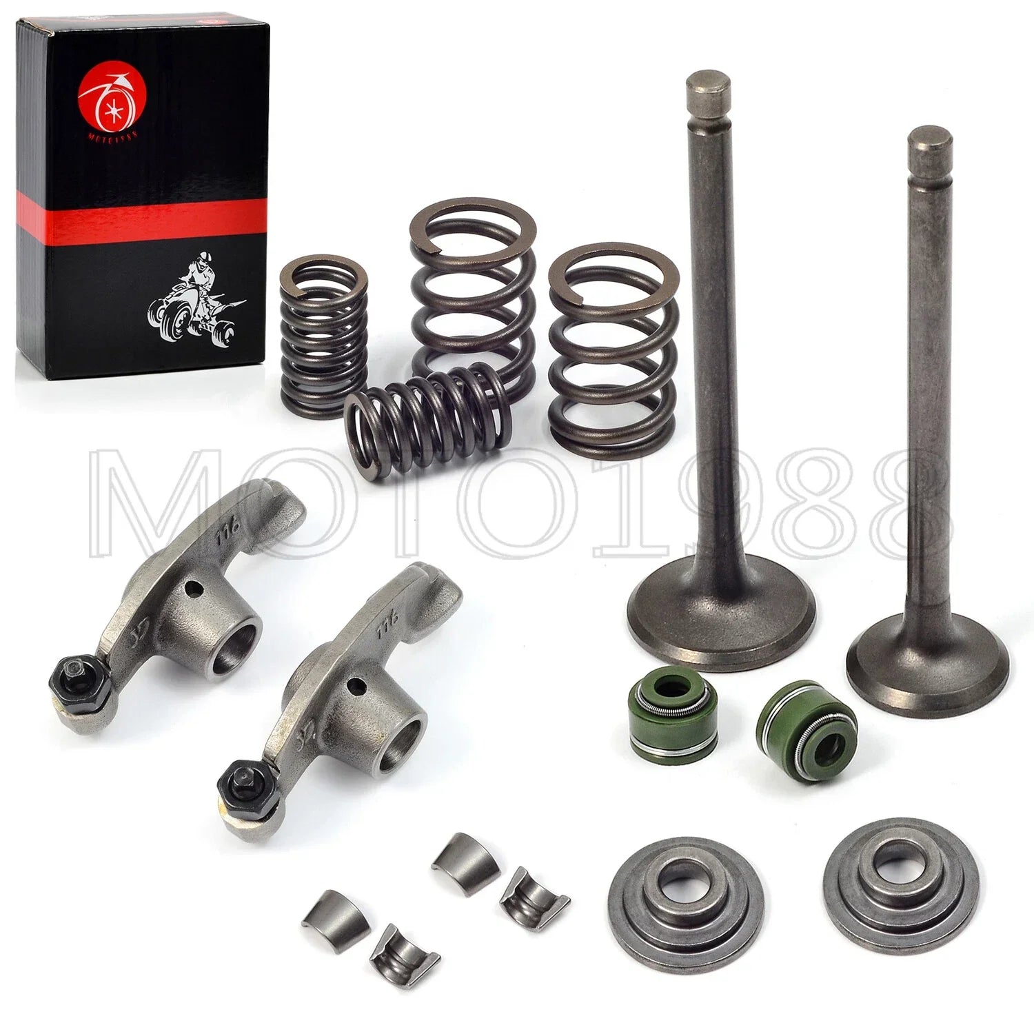 Arm Rocker and Intake Exhaust Valves for Honda CRF80F/CRF100F/XL100S/XL80S/XL75