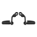 Highway Bar Mount Kit & Footpeg Pegs for Harley (1 1/4'', Matte Black)