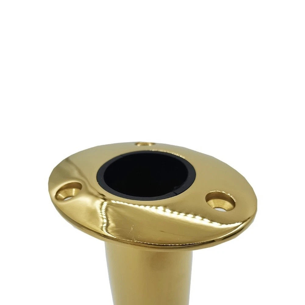 316 Stainless Steel Gold Rod Holder for Saltwater Boats (Universal)