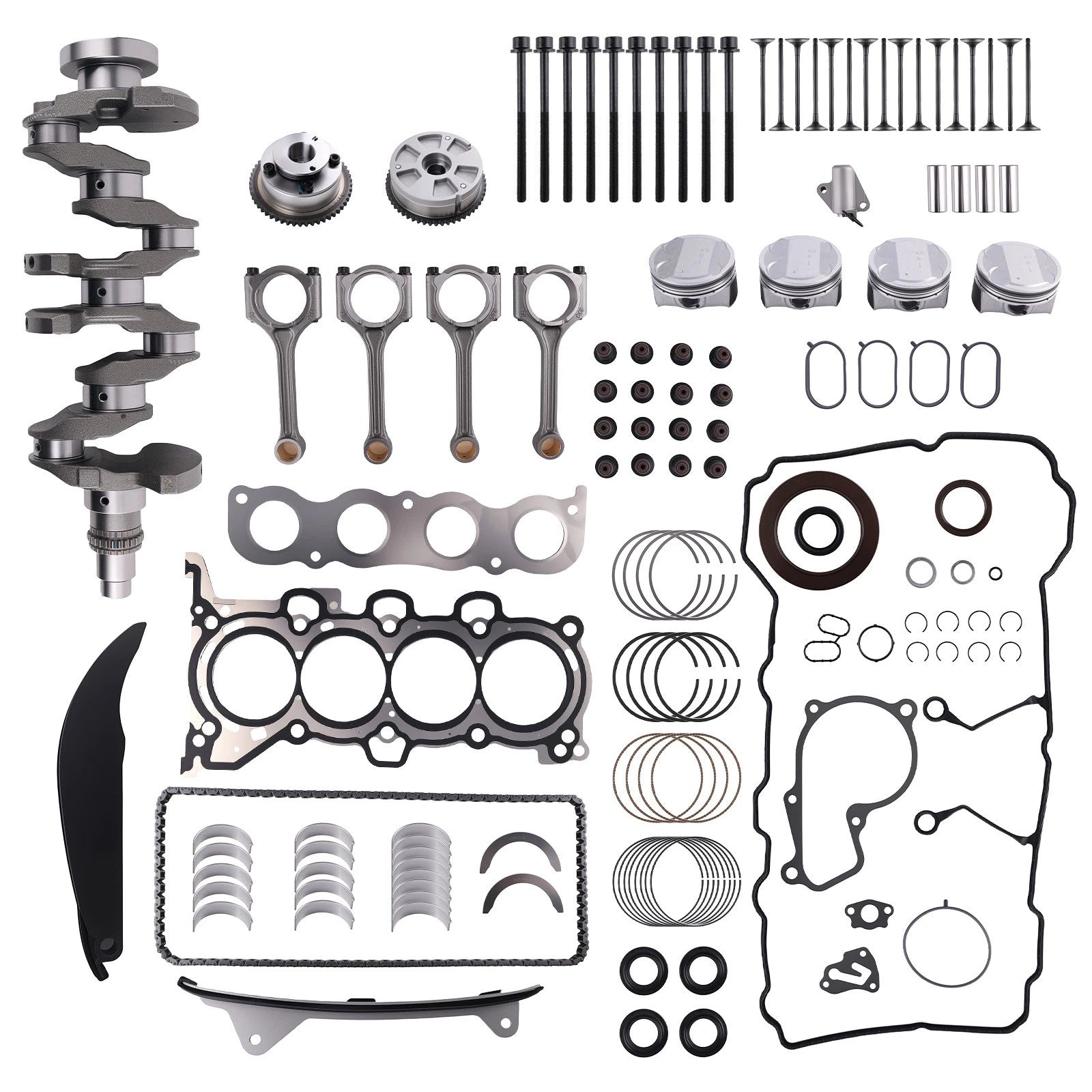 Engine Overhaul Kit with Crankshaft for Hyundai Kona Veloster (2021)