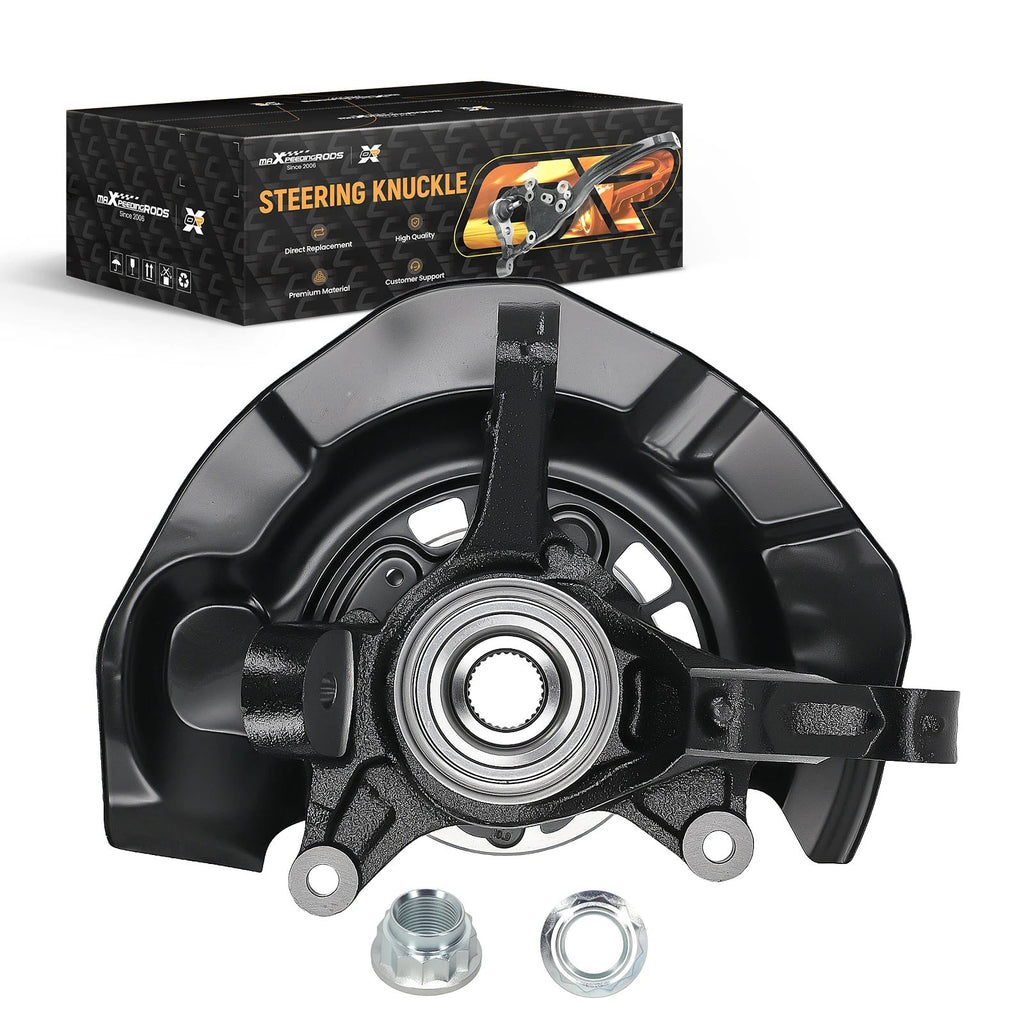 Driver Side Steering Knuckle & Hub for Toyota Sienna (2004–2010) AWD