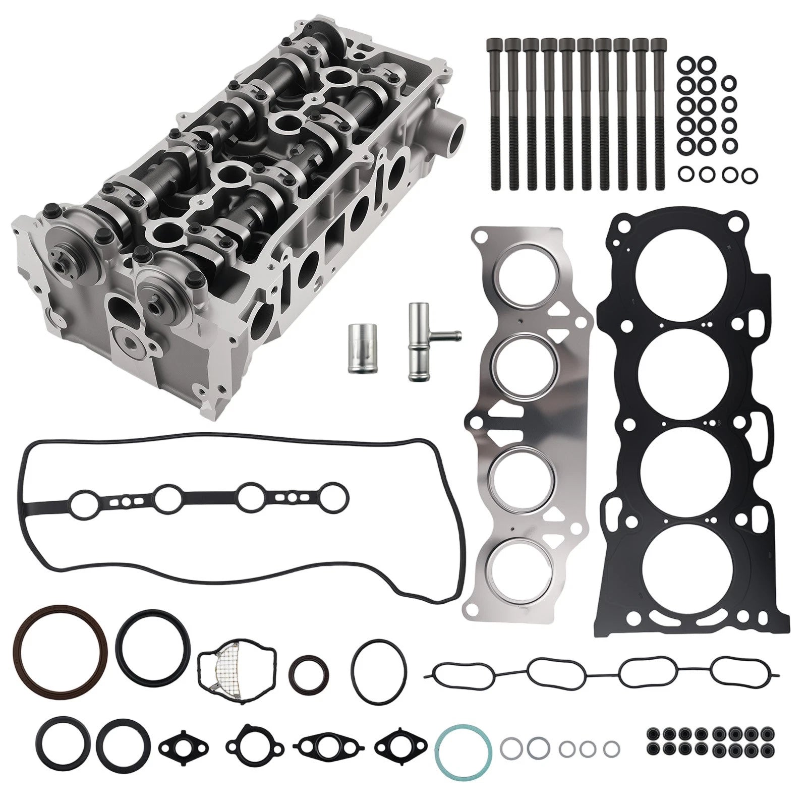 Cylinder Head Gasket Kit + Crankshaft Set + Timing Chain for 2AZFE 2.4L