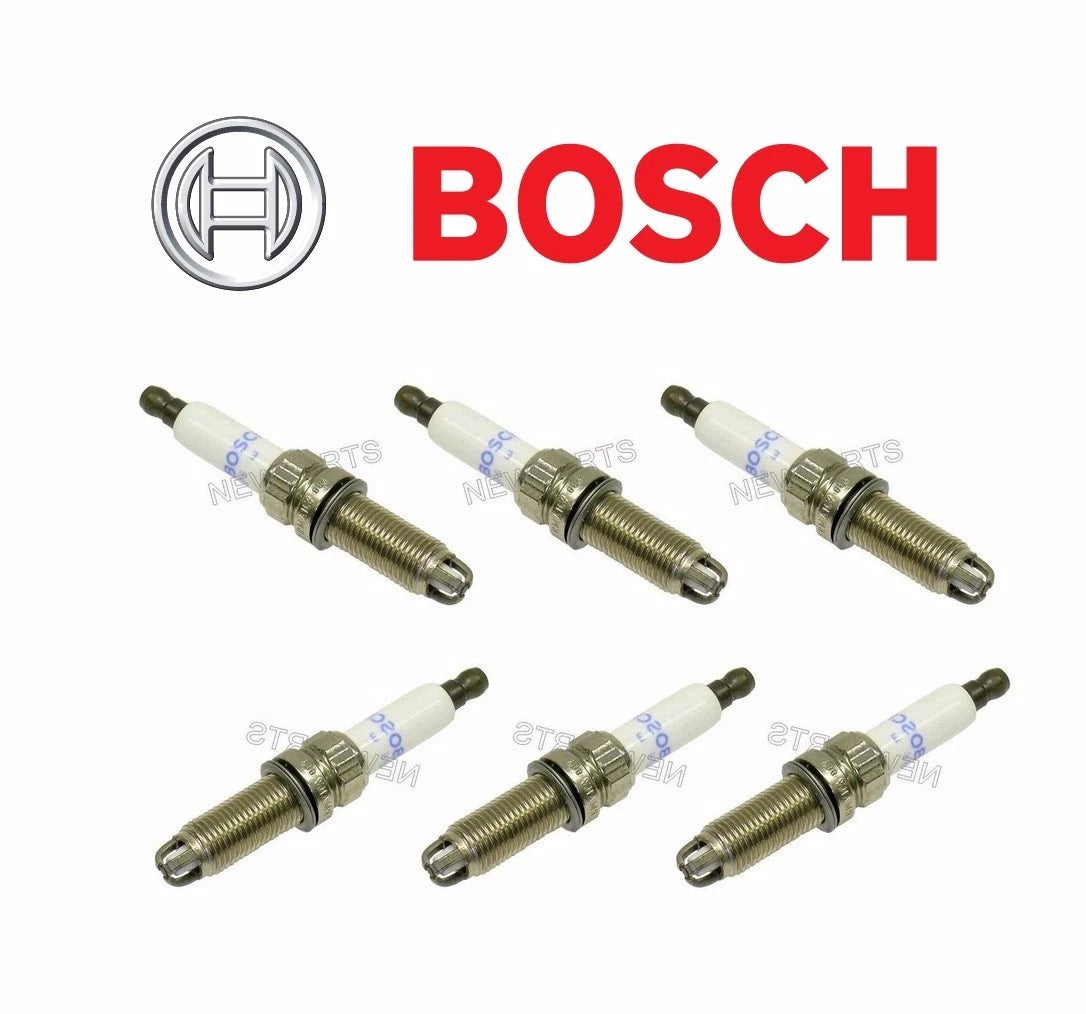 Set of 6 Spark Plugs for BMW E60 E90 F02 E89 (Bosch ZGR-6-STE2)