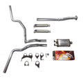 Dual Exhaust Kit for Toyota Tacoma (2016–2023) 2.5" Cherry Bomb Slash