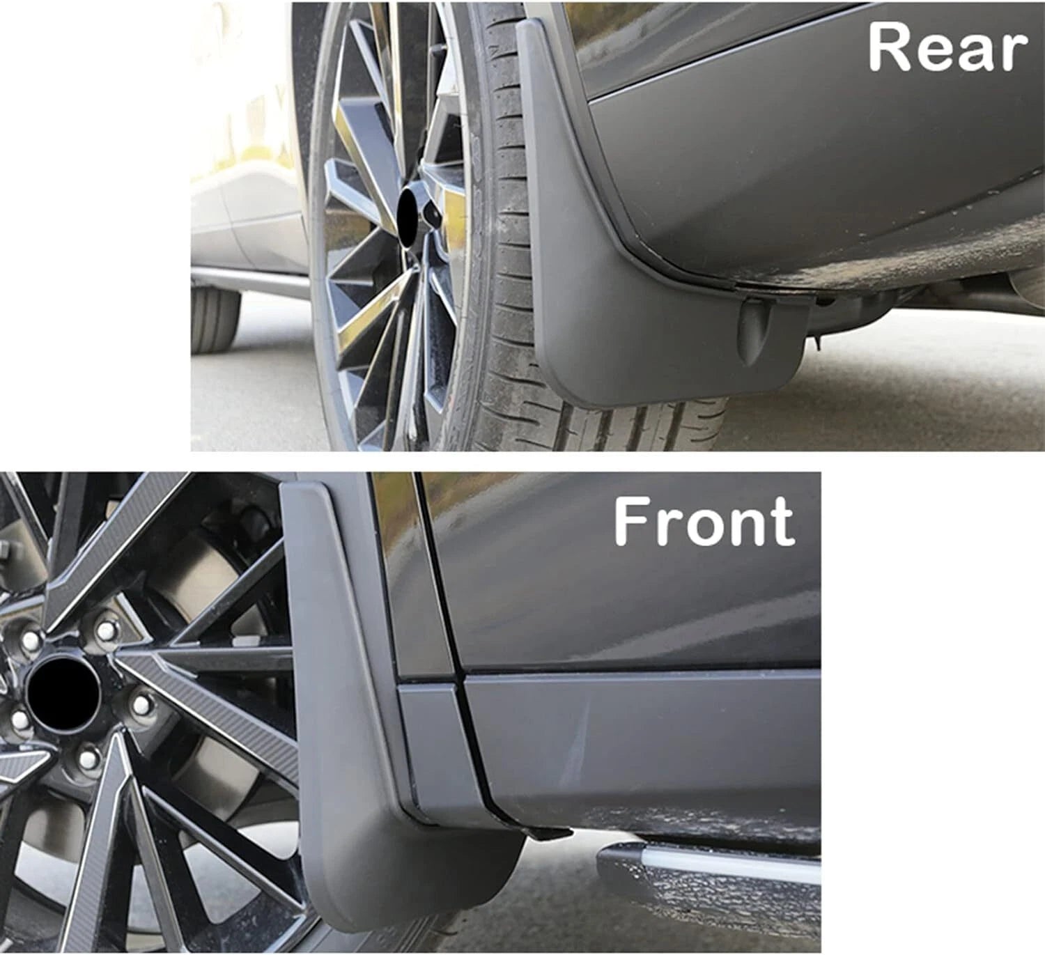 Set of 4 Mud Flaps for Mitsubishi Outlander (2022-2024)