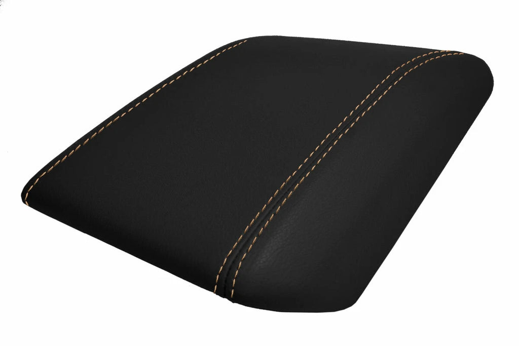 Console Lid Armrest Cover for Ford Explorer (2020–2022) Beige Stitch