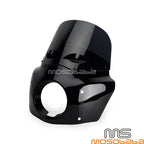 Front Headlight Fairing Kit + Extension Blocks for Harley Softail Low Rider S