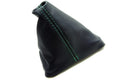 Manual Shift Boot for VW Beetle (1998–2010) Green Stitch PVC Leather