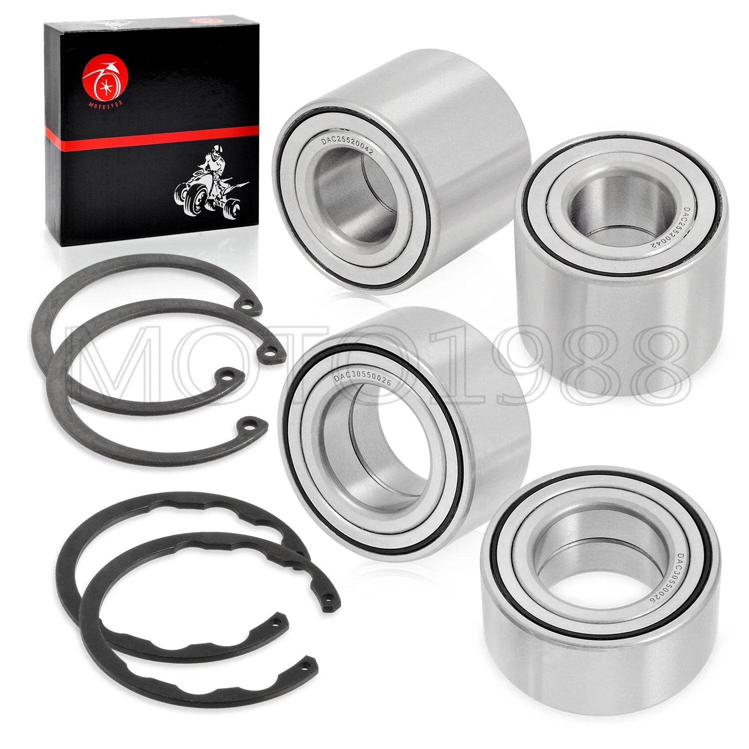 Front Rear Wheel Bearing Circlip for Kawasaki Brute Force 750 KVF750 (2005–2023)