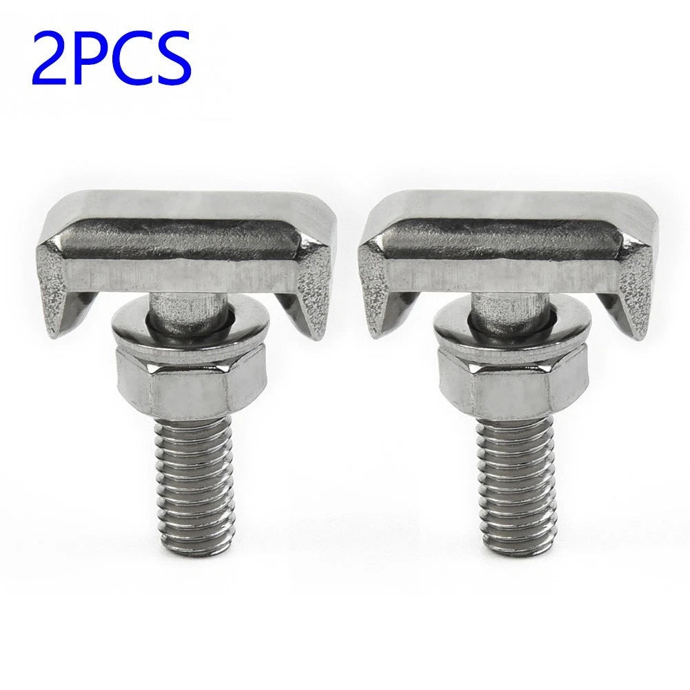 Set of 2 Battery T-Bolts Cable Connectors for (#19116852 #6X0915138 #64740)