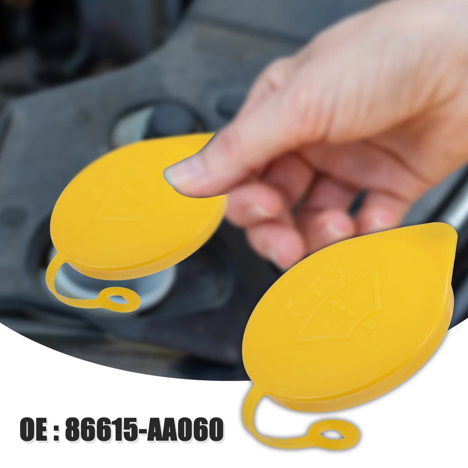 Windshield Washer Fluid Reservoir Cap for Subaru Impreza Legacy (2000–2020)