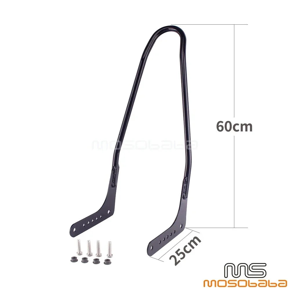 Tall Sissy Bar for Harley Softail Deluxe FLDE, FXST, Street Bob FXBB (2018-2023)