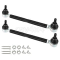2x Steering Tie Rod & Shaft Assembly for EZGO TXT Medalist (1994–2000)
